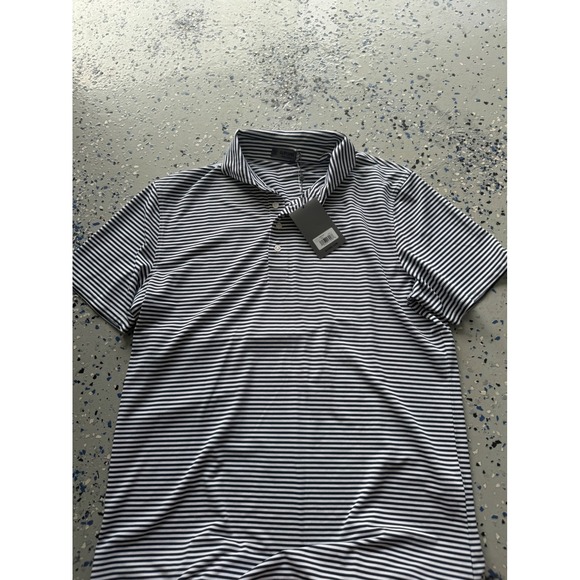 G/FORE | Shirts | Gfore Striped Golf Polo Shirt Performance Stretch ...
